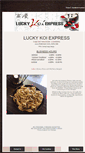 Mobile Screenshot of luckykoiexpress.ca